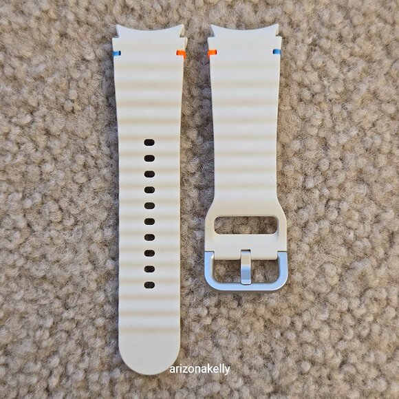 NEW Samsung Galaxy Watch 7 Original Band White 20mm - Picture 1 of 4